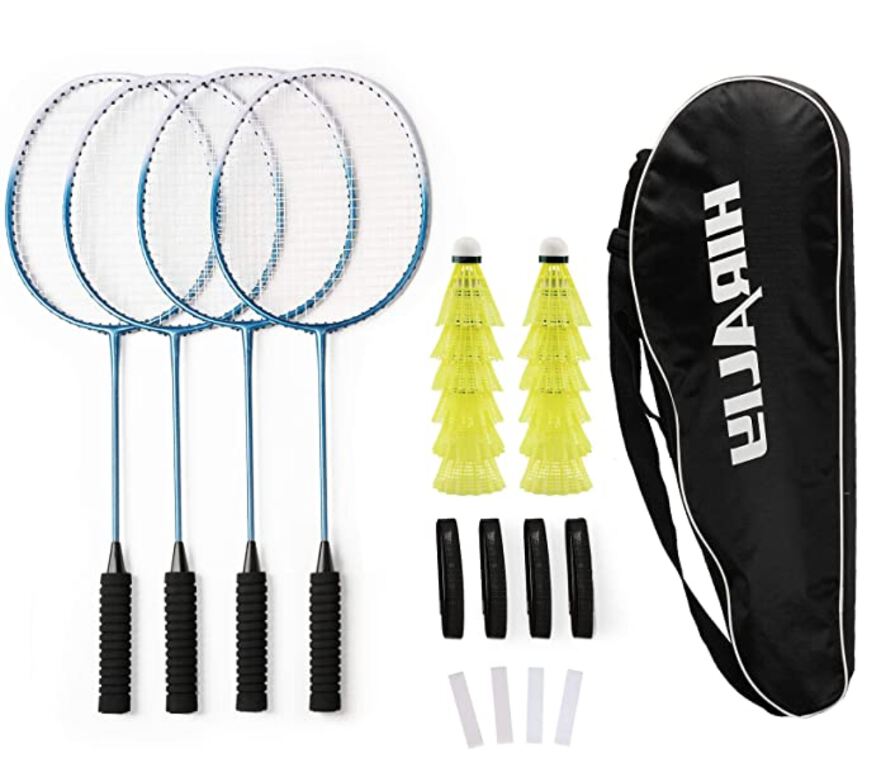 Richland Library Badminton Racket Set with Shuttlecocks